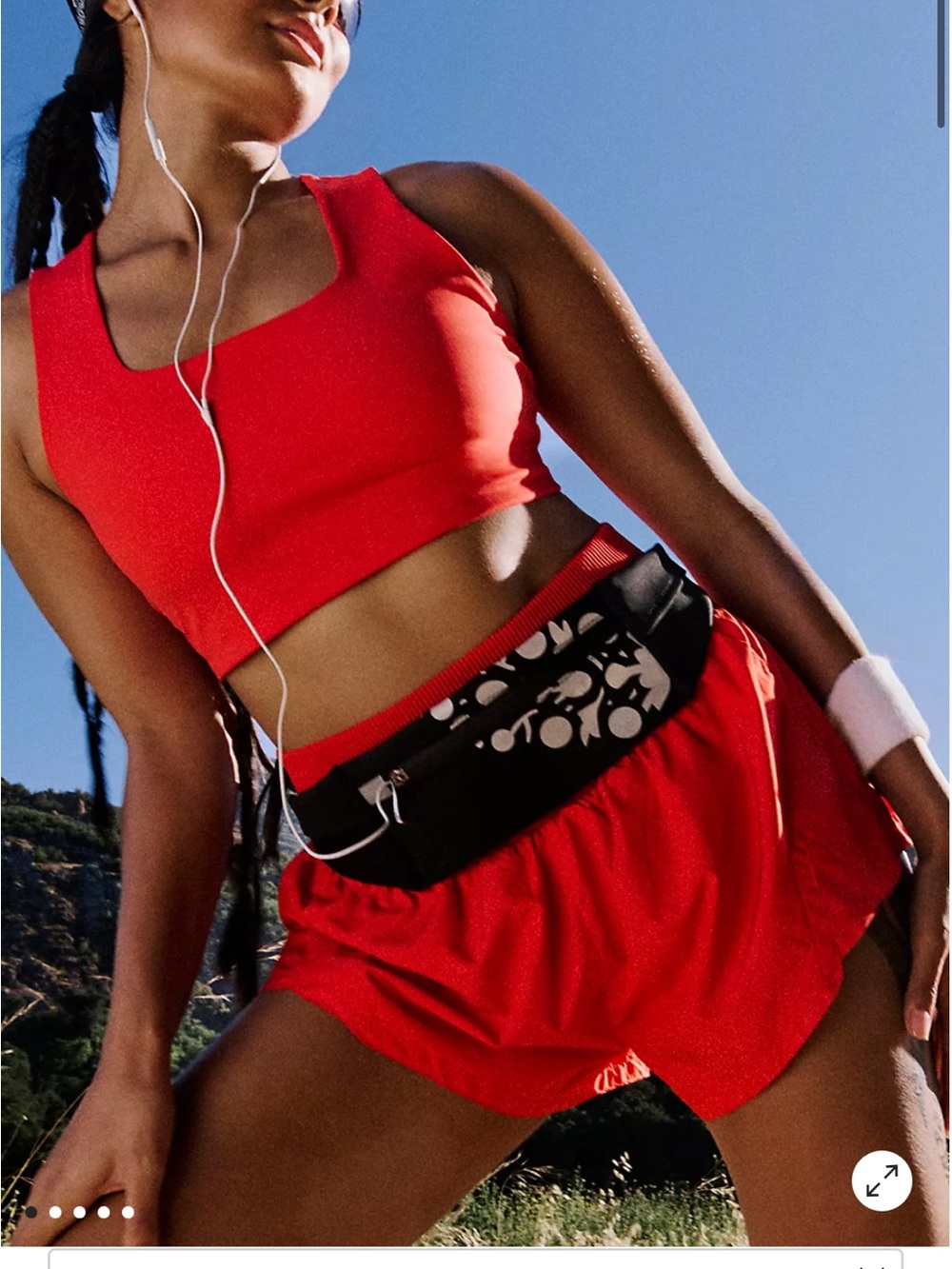 Free People Atheltic Shorts